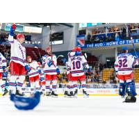 Kitchener Rangers celebrate win