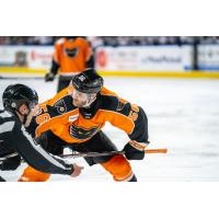 Lehigh Valley Phantoms' Jacob Gaucher on game night