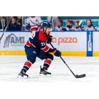 Saginaw Spirit defenseman James Guo