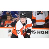 Forward Sawyer Boulton with the Philadelphia Flyers