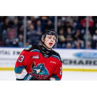 Ethan Mittelstadt with the Kelowna Rockets