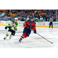 Kitchener Rangers defenseman Cameron Reid