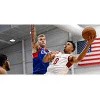 Cleveland Charge guard Zhaire Smith puts up a shot against the Motor City Cruise