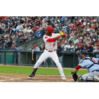 Winnipeg Goldeyes outfielder Evan Alexander