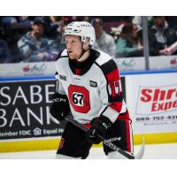 Brady Stonehouse with the Ottawa 67's